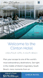 Mobile Screenshot of clintonsouthbeach.com